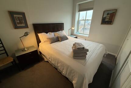 Master Bedroom with views west