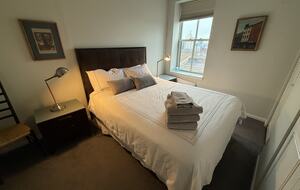 Master Bedroom with views west