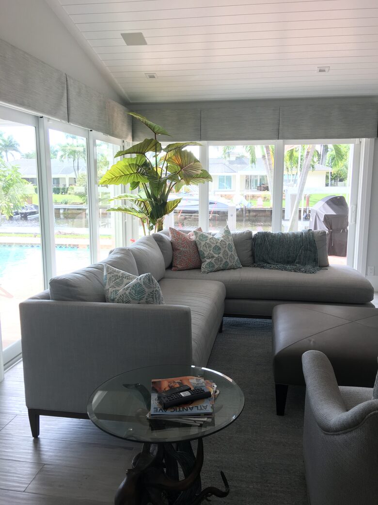 Canal-Side Pool Living Near Atlantic Avenue in Delray Beach - Delray Beach, Florida