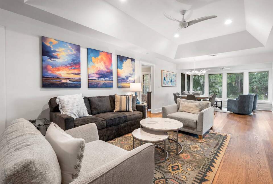 Kiawah Island Inlet Cove Marshview Cottage | 3 min. walk to beach - Johns Island, South Carolina