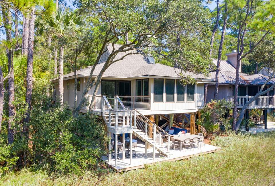 Kiawah Island Inlet Cove Marshview Cottage | 3 min. walk to beach - Johns Island, South Carolina