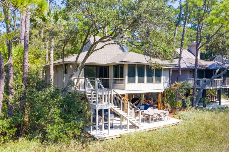 Kiawah Island Inlet Cove Marshview Cottage | 3 min. walk to beach - Johns Island, South Carolina
