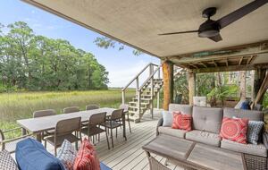 Kiawah Island Inlet Cove Marshview Cottage | 3 min. walk to beach - Johns Island, South Carolina