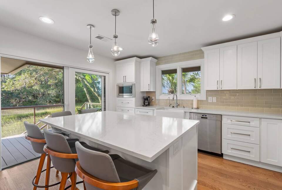 Kiawah Island Inlet Cove Marshview Cottage | 3 min. walk to beach - Johns Island, South Carolina