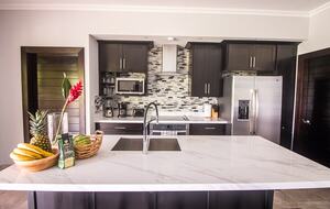 Infinity Edge Pool Above Carara Rainforest and Pacific Coast - Tarcoles, Costa Rica