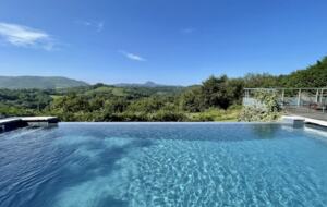 Basque Coast Panorama with Infinity Pool - Urrugne, France