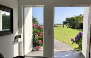 Entrance of the Villa with Ocean views
