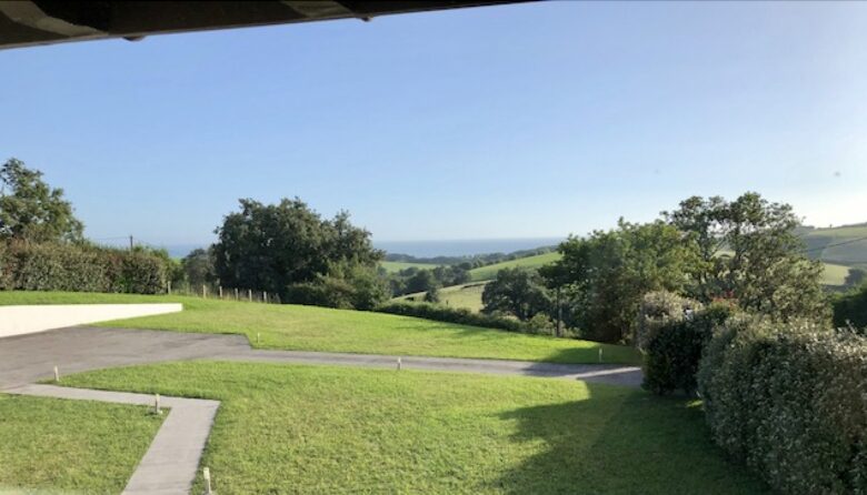 Ocean view from the villa