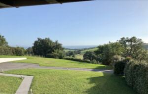 Ocean view from the villa