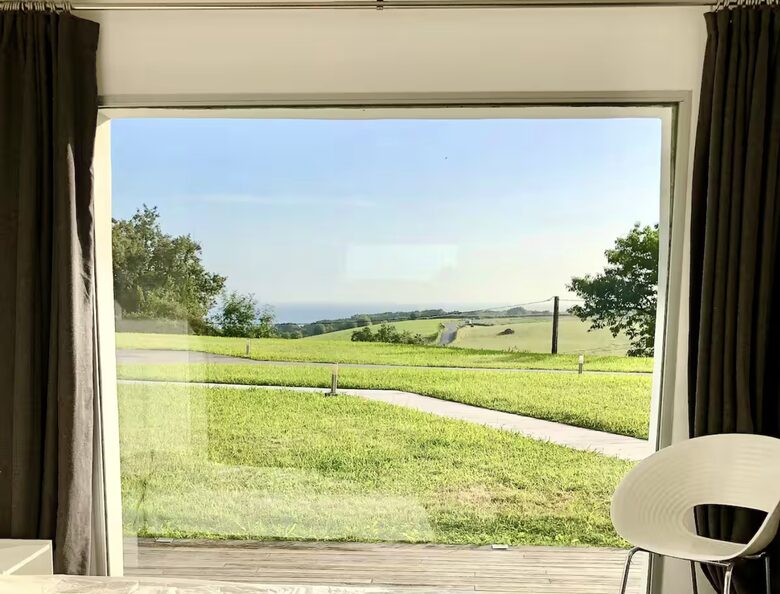 Ocean view from the villa