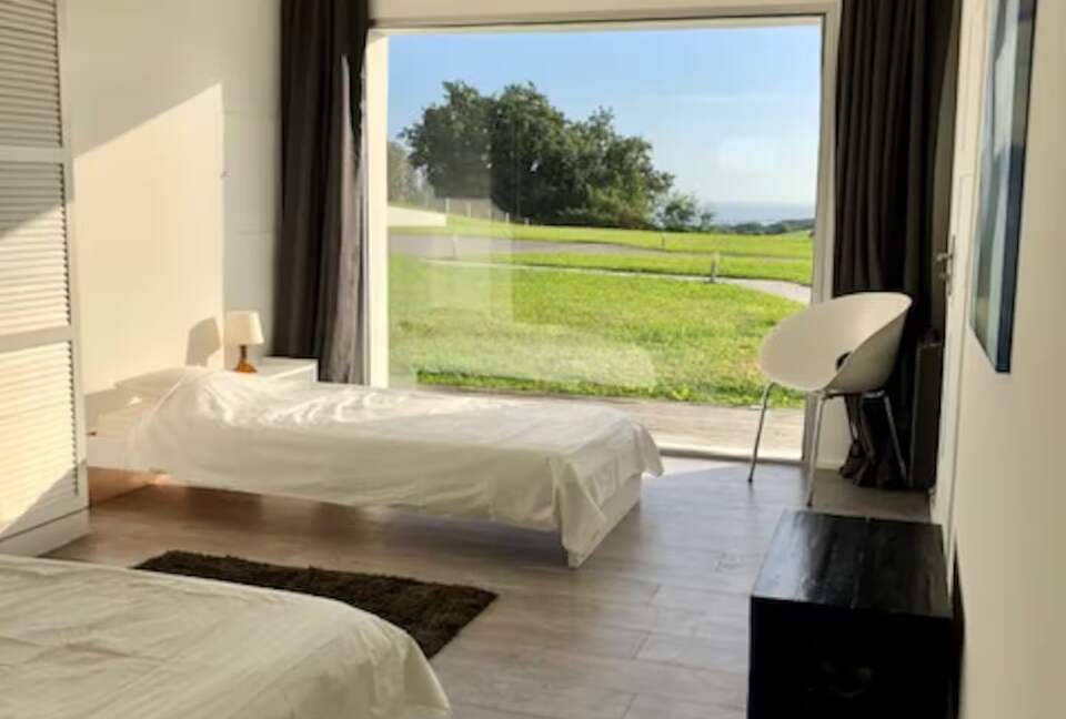 Basque Coast Panorama with Infinity Pool - Urrugne, France