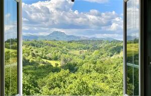 Basque Coast Panorama with Infinity Pool - Urrugne, France