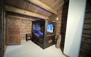 Kvitfjell, Authentic Scandinavian Log Cabin with Ski-Out Access - Fåvang, Norway