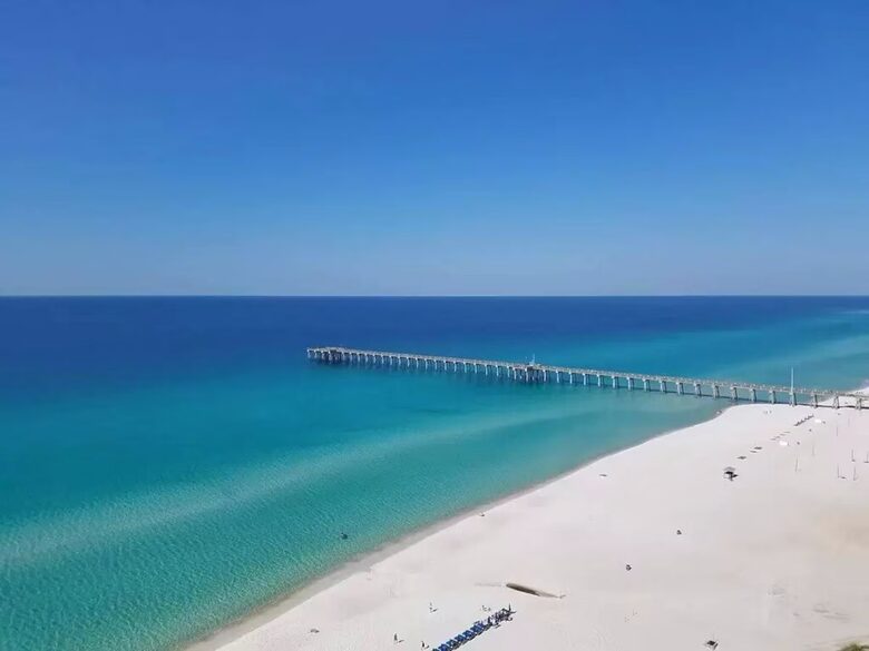 Gulf-Front Grand Panama Escape with Resort Amenities - Panama City Beach, Florida