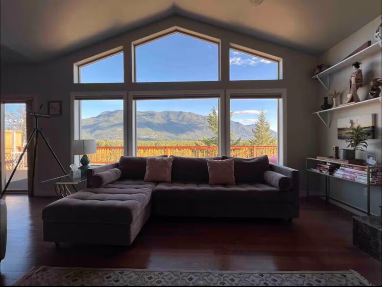 Glacier Area Retreat with River & Mountain Views - Columbia Falls, Montana