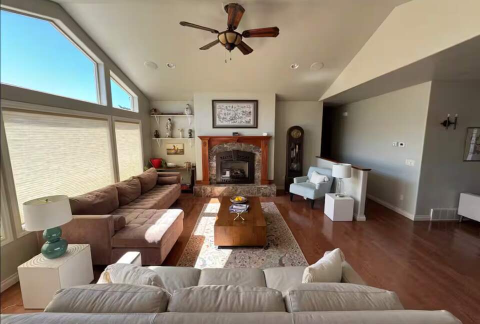 Glacier Area Retreat with River & Mountain Views - Columbia Falls, Montana