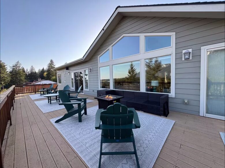 Glacier Area Retreat with River & Mountain Views - Columbia Falls, Montana