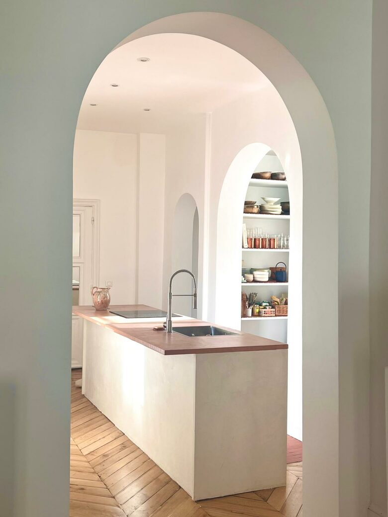 Refined Minimalist Apartment by Paris’s Iconic Passages - Paris, France