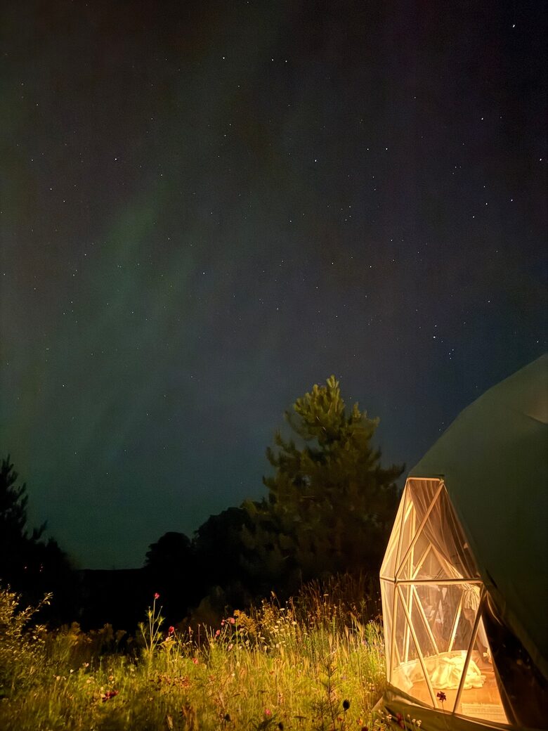A Geodesic Dome Escape Overlooking the Boyne Valley - Boyne Falls, Michigan