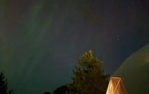 A Geodesic Dome Escape Overlooking the Boyne Valley - Boyne Falls, Michigan