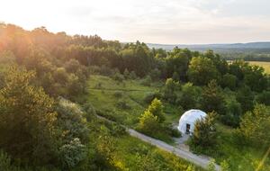 A Geodesic Dome Escape Overlooking the Boyne Valley - Boyne Falls, Michigan