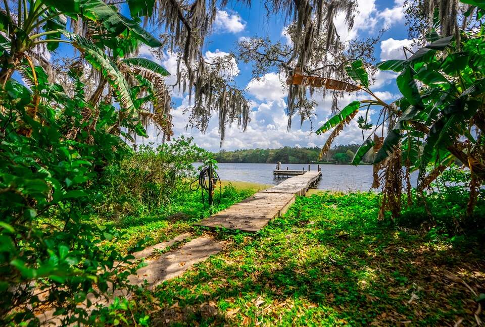 Relaxed Riverside Home with Private Dock and Balcony - Tampa, Florida