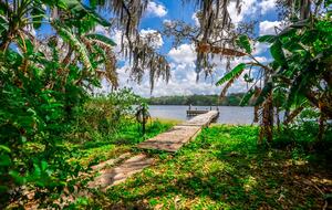 Relaxed Riverside Home with Private Dock and Balcony - Tampa, Florida