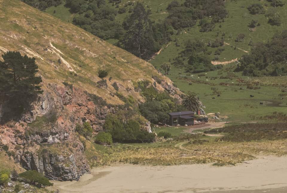 Raupo Beach | A Private Off-Grid Coastal Sanctuary - Little Akaloa, New Zealand