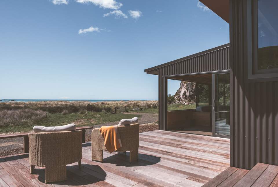 Raupo Beach | A Private Off-Grid Coastal Sanctuary - Little Akaloa, New Zealand