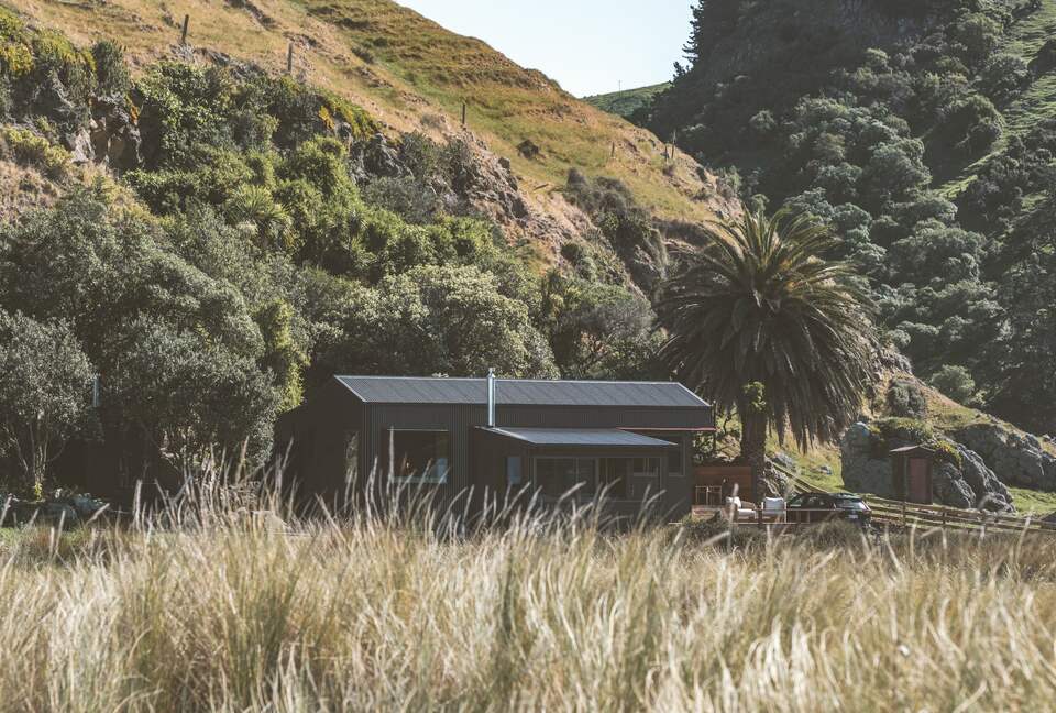 Raupo Beach | A Private Off-Grid Coastal Sanctuary - Little Akaloa, New Zealand