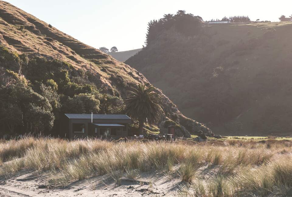 Raupo Beach | A Private Off-Grid Coastal Sanctuary - Little Akaloa, New Zealand
