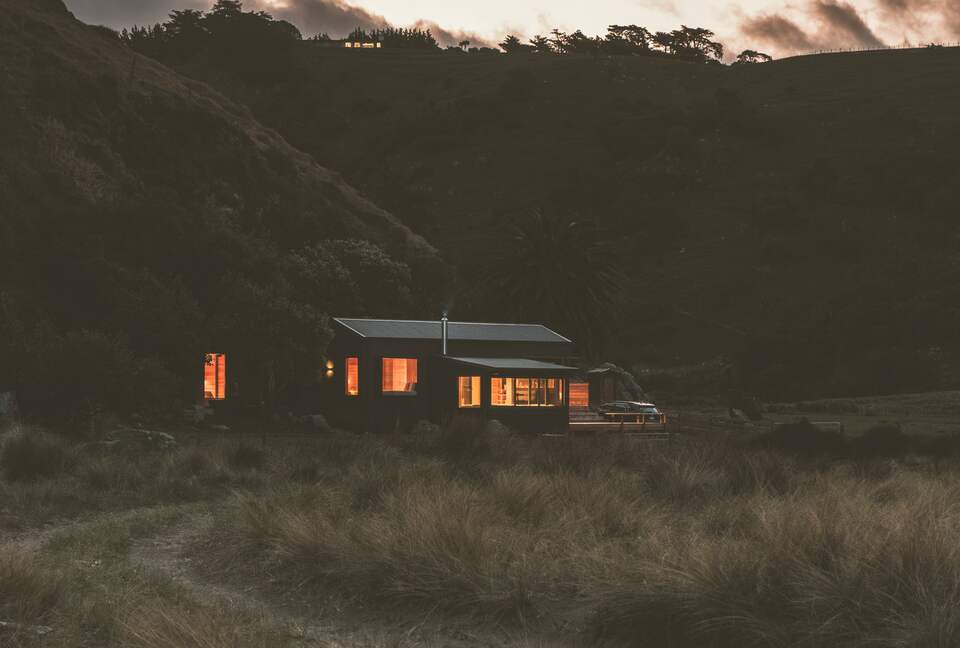 Raupo Beach | A Private Off-Grid Coastal Sanctuary - Little Akaloa, New Zealand