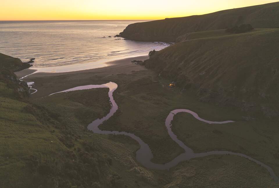 Raupo Beach | A Private Off-Grid Coastal Sanctuary - Little Akaloa, New Zealand