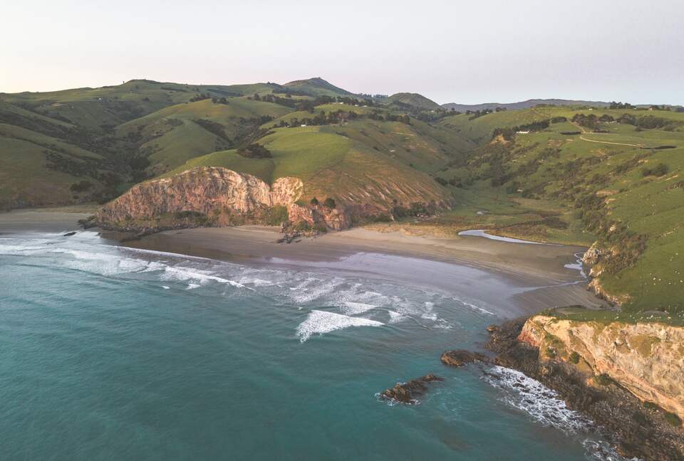 Raupo Beach | A Private Off-Grid Coastal Sanctuary - Little Akaloa, New Zealand