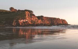 Raupo Beach | A Private Off-Grid Coastal Sanctuary - Little Akaloa, New Zealand