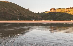 Raupo Beach | A Private Off-Grid Coastal Sanctuary - Little Akaloa, New Zealand