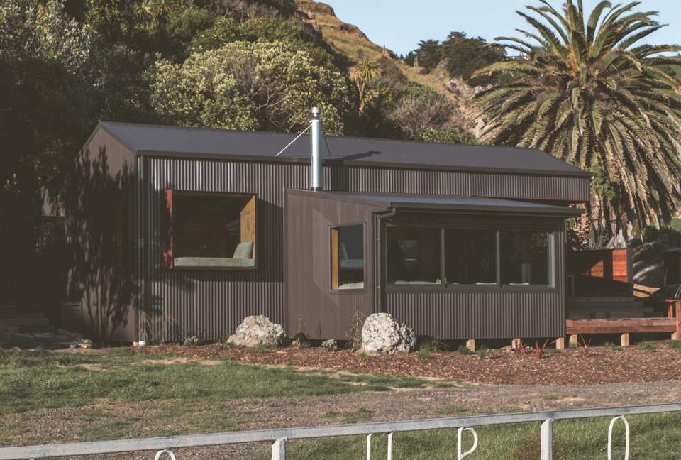 Raupo Beach | A Private Off-Grid Coastal Sanctuary - Little Akaloa, New Zealand