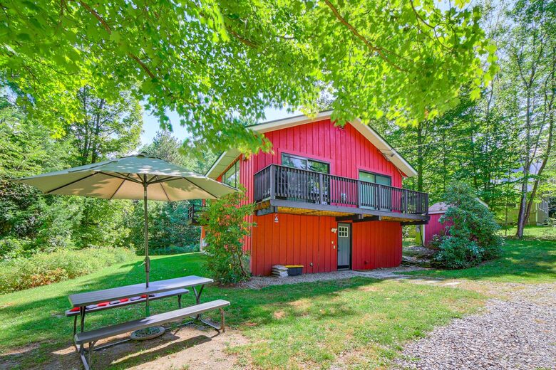 Walk-to-Trails Mountain Home at the Base of Mount Ascutney - West Windsor, Vermont