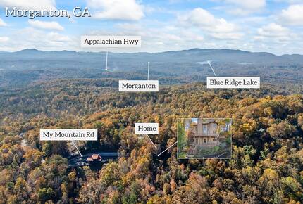 A Private Mountain Home Designed Around Views, Space, and Shared Time - Morganton, Georgia