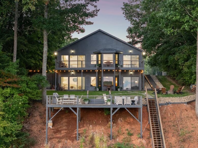 A Luxe Lakefront Escape Above Tim’s Ford - Winchester, Tennessee