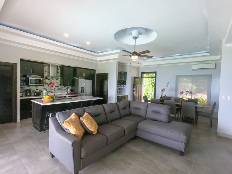 Infinity Edge Pool Above Carara Rainforest and Pacific Coast - Tarcoles, Costa Rica