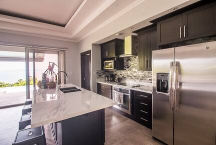 Infinity Edge Pool Above Carara Rainforest and Pacific Coast - Tarcoles, Costa Rica