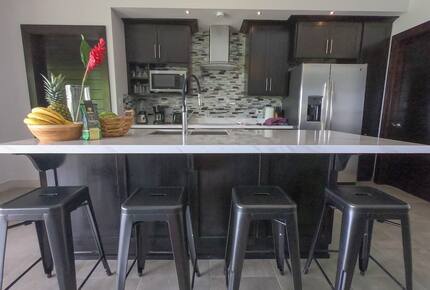 Infinity Edge Pool Above Carara Rainforest and Pacific Coast - Tarcoles, Costa Rica