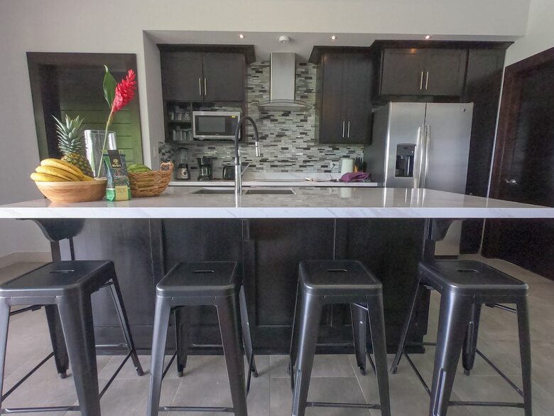 Infinity Edge Pool Above Carara Rainforest and Pacific Coast - Tarcoles, Costa Rica