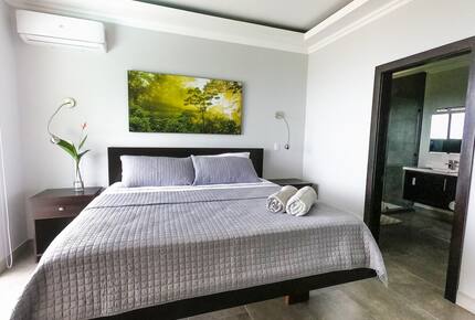 Infinity Edge Pool Above Carara Rainforest and Pacific Coast - Tarcoles, Costa Rica