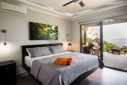 Infinity Edge Pool Above Carara Rainforest and Pacific Coast - Tarcoles, Costa Rica