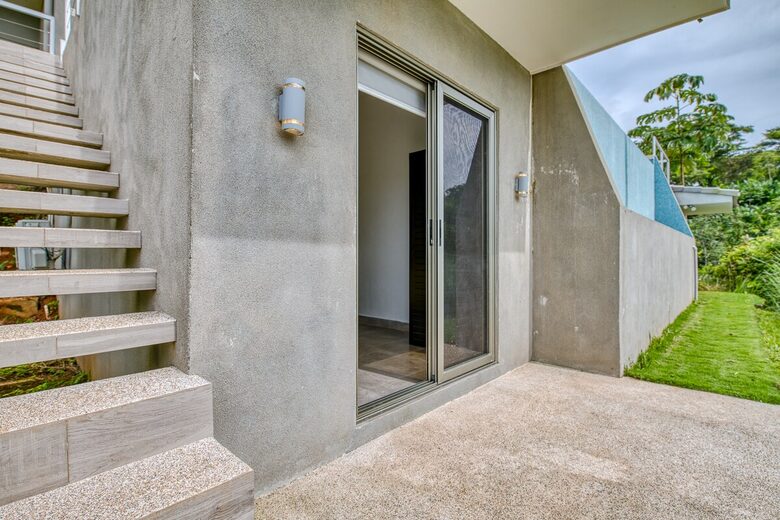 Infinity Edge Pool Above Carara Rainforest and Pacific Coast - Tarcoles, Costa Rica