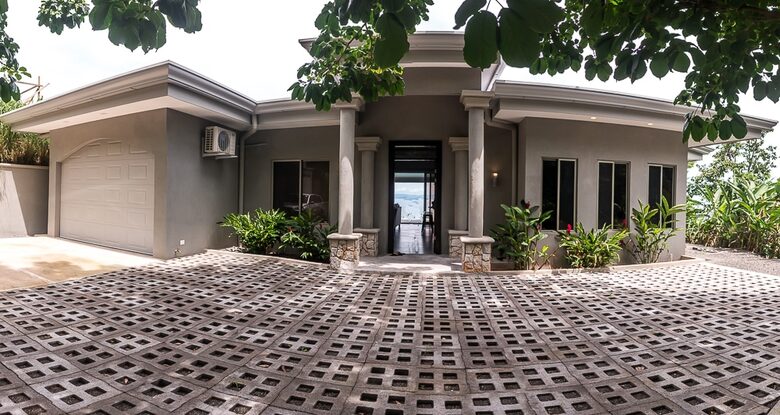 Infinity Edge Pool Above Carara Rainforest and Pacific Coast - Tarcoles, Costa Rica