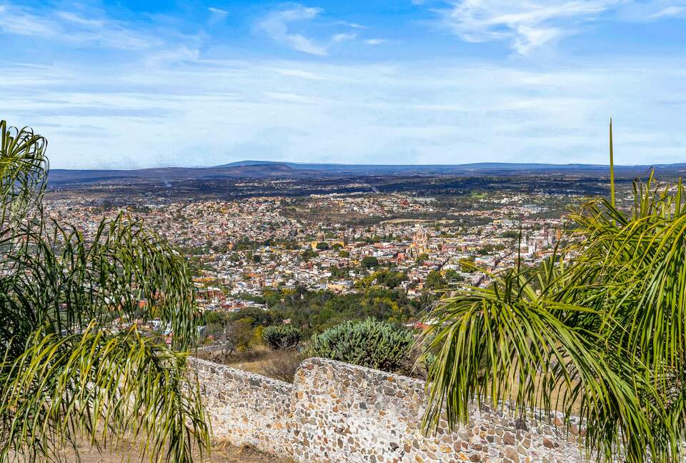 Front-Row Panorama over San Miguel - San Miguel de Allende, Mexico