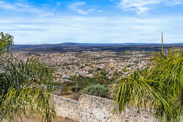 Front-Row Panorama over San Miguel - San Miguel de Allende, Mexico